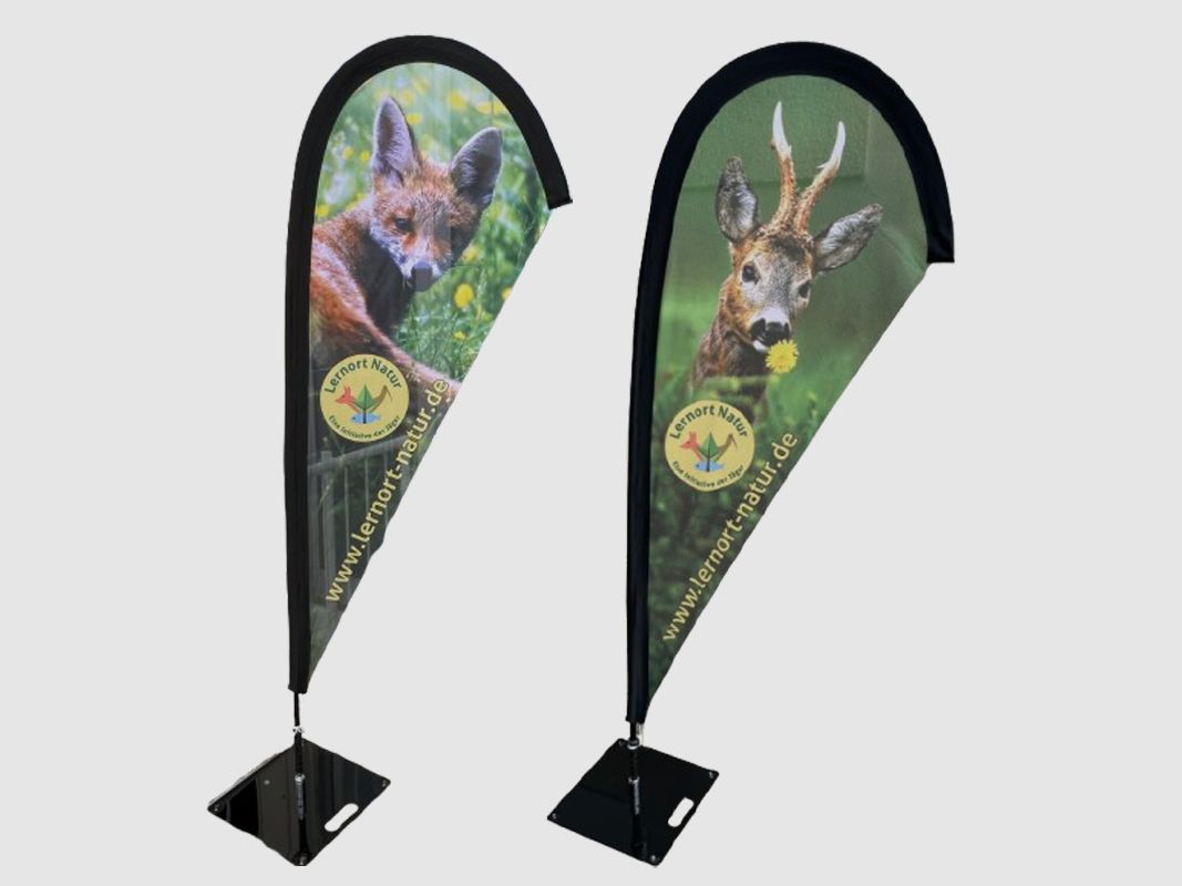 Lernort-Natur Beachflag