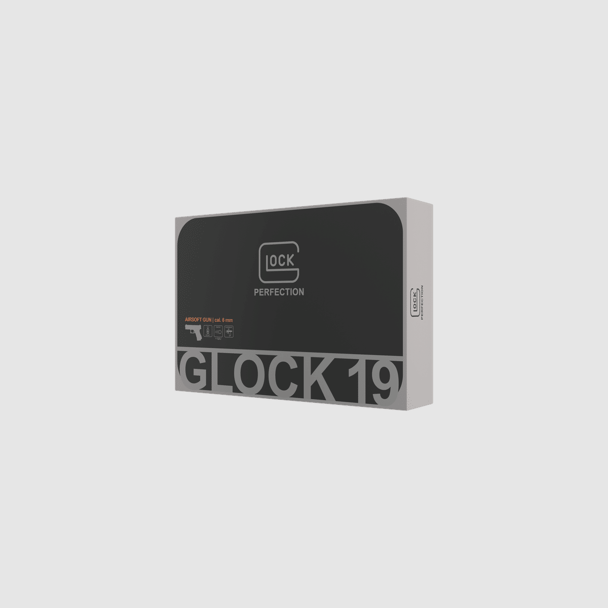 Glock 19 Gen 5 - Metal Slide, GBB 6mm BB - Schwarz | UMAREX