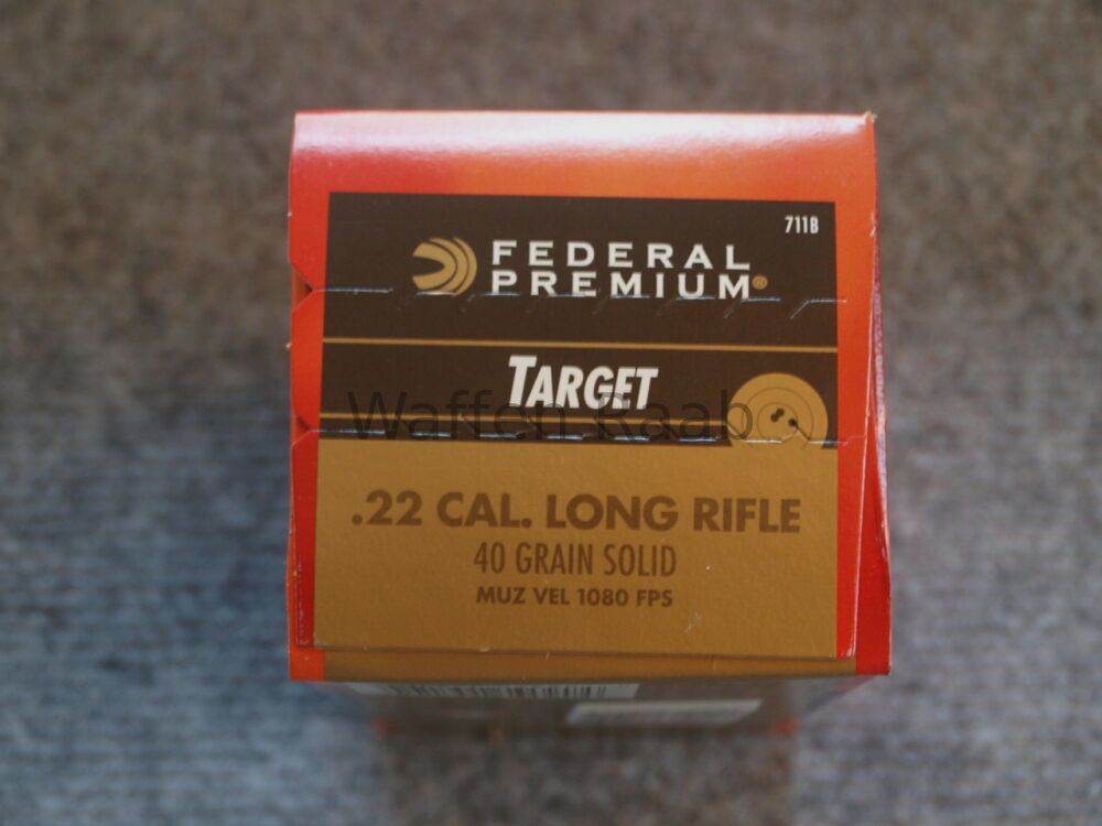 Federal Premium Target Gold Medal Federal Premium Target .22 Long Rifle Gold Medal, Bild 2 von 4