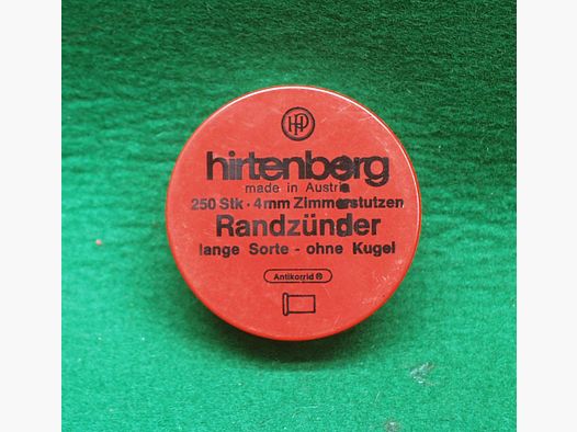 Hirtenberger 4mm Zimmerstutzen a percussione lunga - senza proiettile