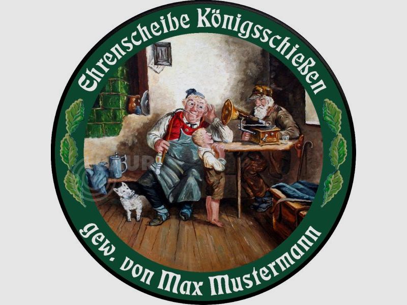 Schützenscheibe ECO-LINE Motiv 175