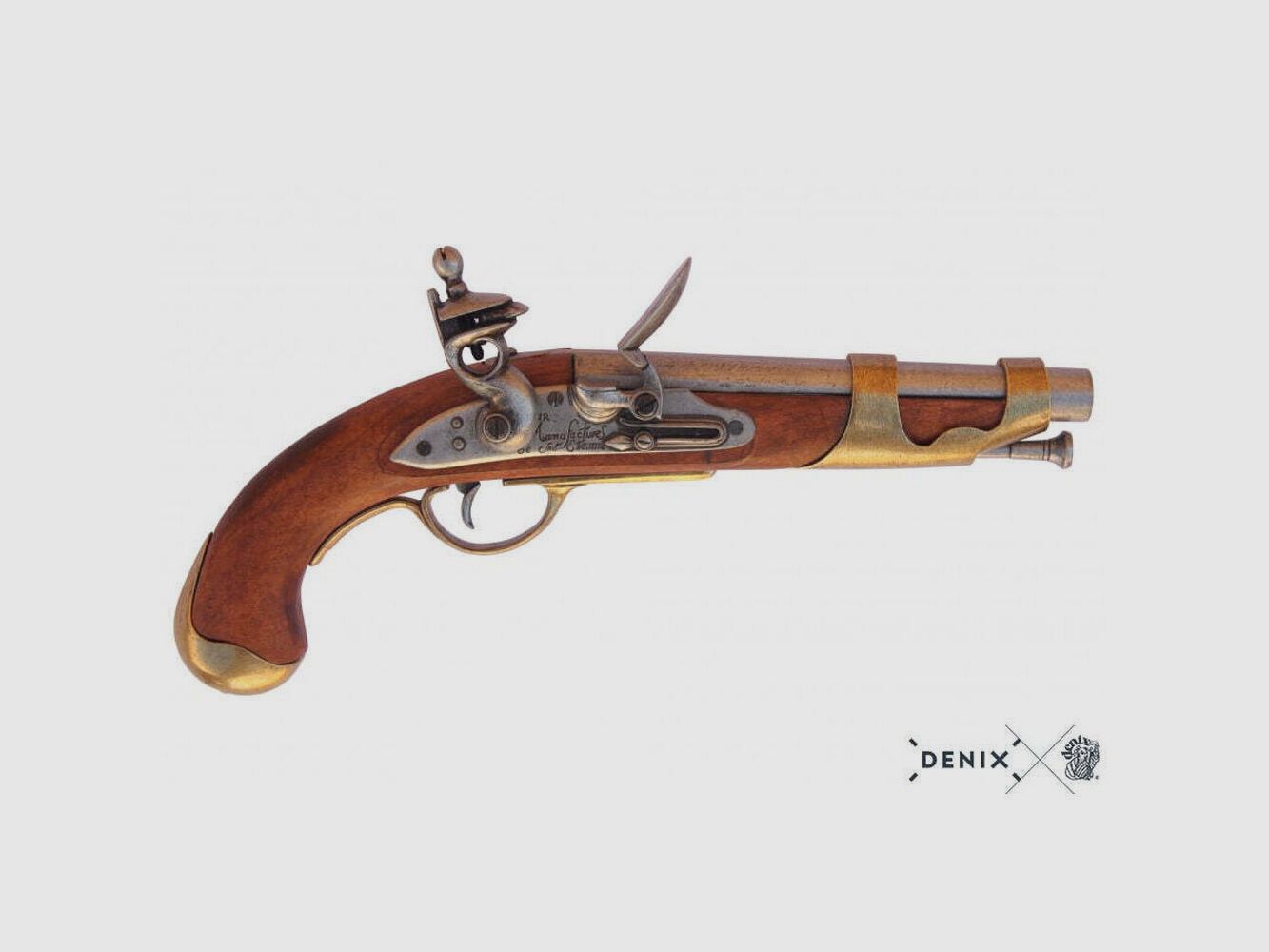 Dekorative Denix-Replik eines französischen Kavalleriepistole AN IX, Bild 1 von 3