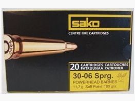 Sako .30-06 Barnes TSX 11.7g/180gr (a20) Lead-free