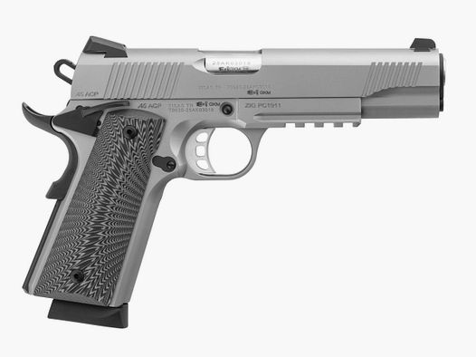 Pistol TISAS ZIG PC9 SS 1911 Inox 9x19 5 inches