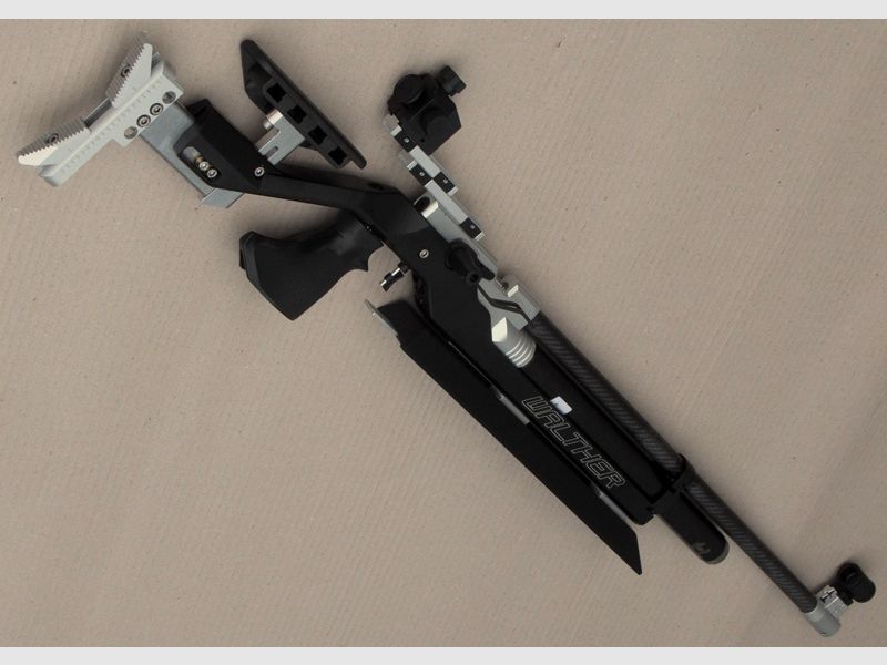 WALTHER LG400 BLACKTEC WITH SUPPORT PLATE AND SIGHT REAR SHIFT