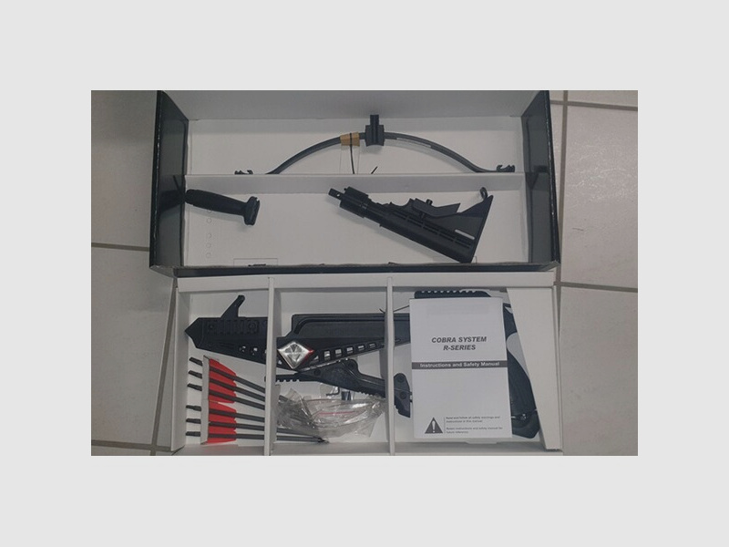 Cobra R9 Armbrust Recurve Repetier Crossbow EK Archery Adder Basis 90lbs NEU