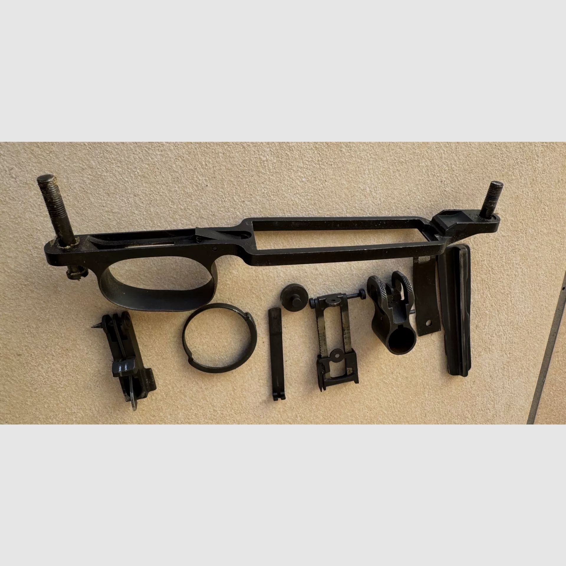 Originale US Enfield P17 calci con accessori - ottime condizioni / raro in questa qualità