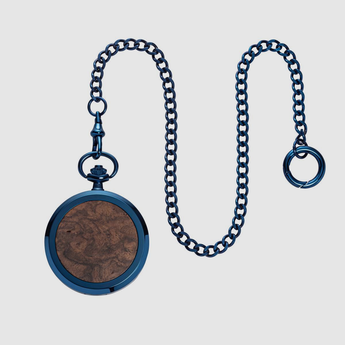 Orologio da tasca scheletrico Franz Ferdinand (blu)