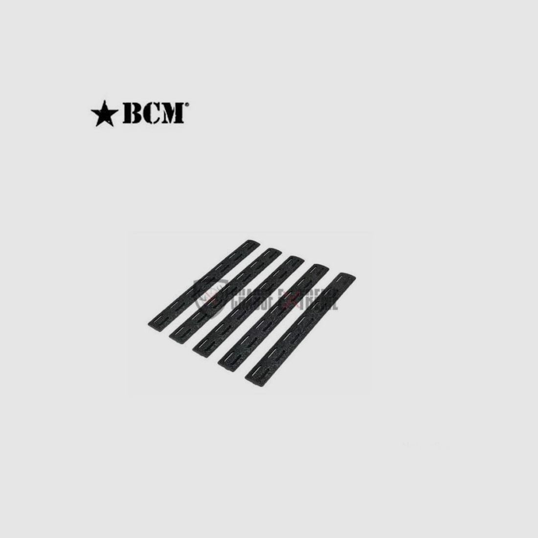 BCM Rail Schutz 5-Pack M-Lok Polymer Schwarz 5.5"