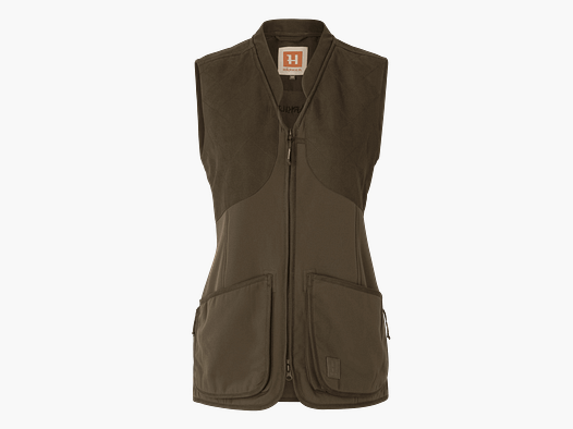 Härkila Skye Chaleco de Tiro Mujer Willow Green/Shadow Brown 44