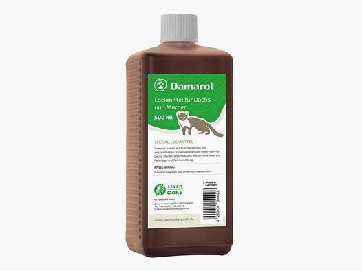 Seven Oaks Damarol 500 ml Attrattivo per Martore