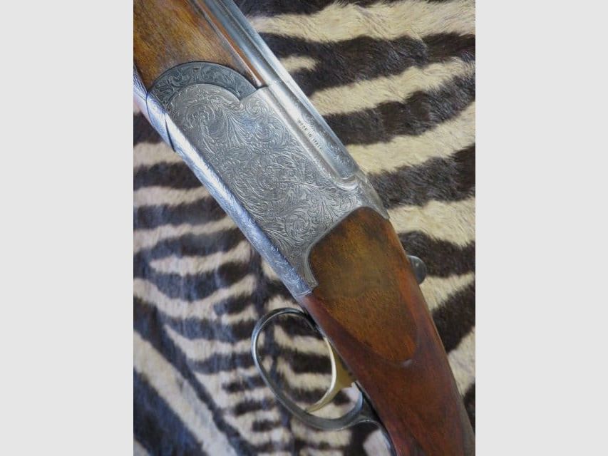 Fucile italiano cal. 12/70 con canne da 76 cm 1/2 pieno e mirino intermedio da 11 mm, immagine 7 di 12