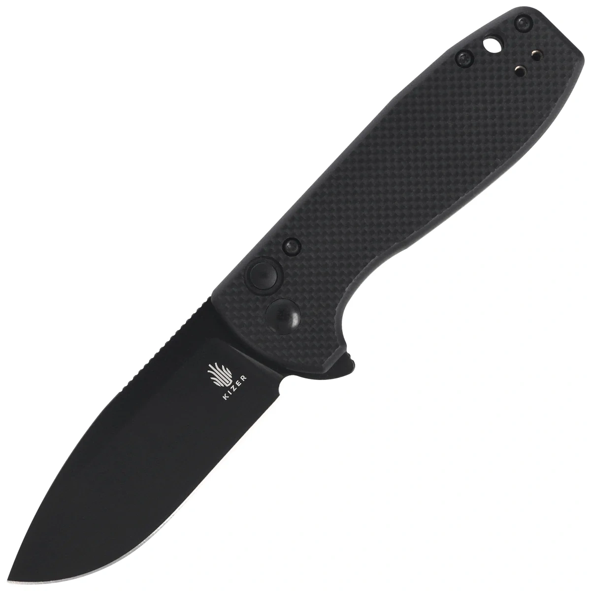 Klappmesser Kizer Amicus Black G10, Black 9Cr18MoV by Azo (L3002A1)