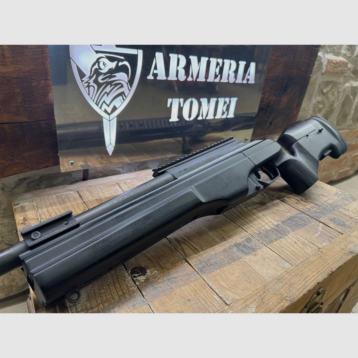 GEBRAUCHT – BÜCHSE – SAKO MOD. TRG-42 Kal. 300 Win. Mag., Bild 4 von 6