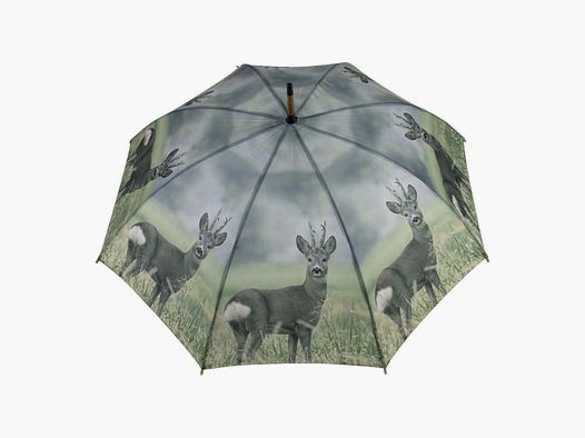 Lovergreen Outdoor Motiv Regenschirm Motiv: lauschender Hirsch
