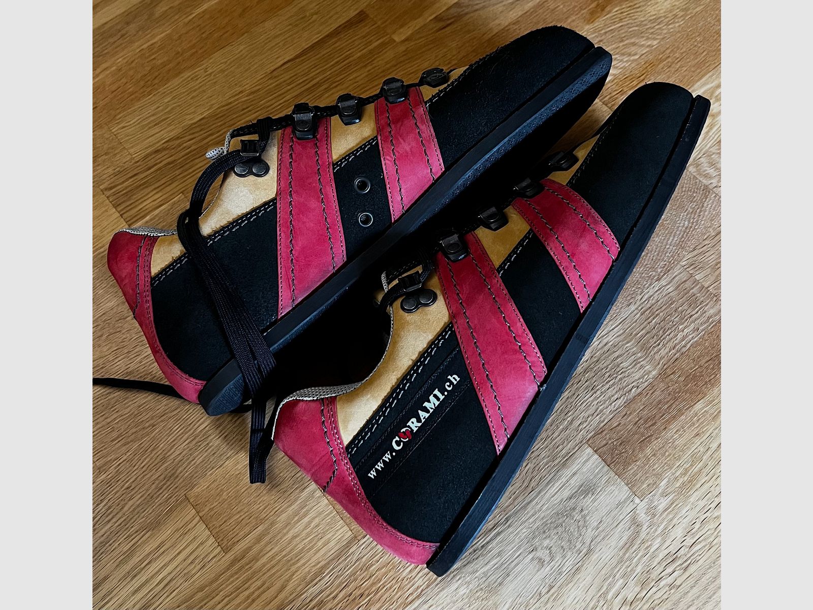 Corami Schießschuhe Pistolenschuhe Gr. 44 incl. Sohlenspanner usw...