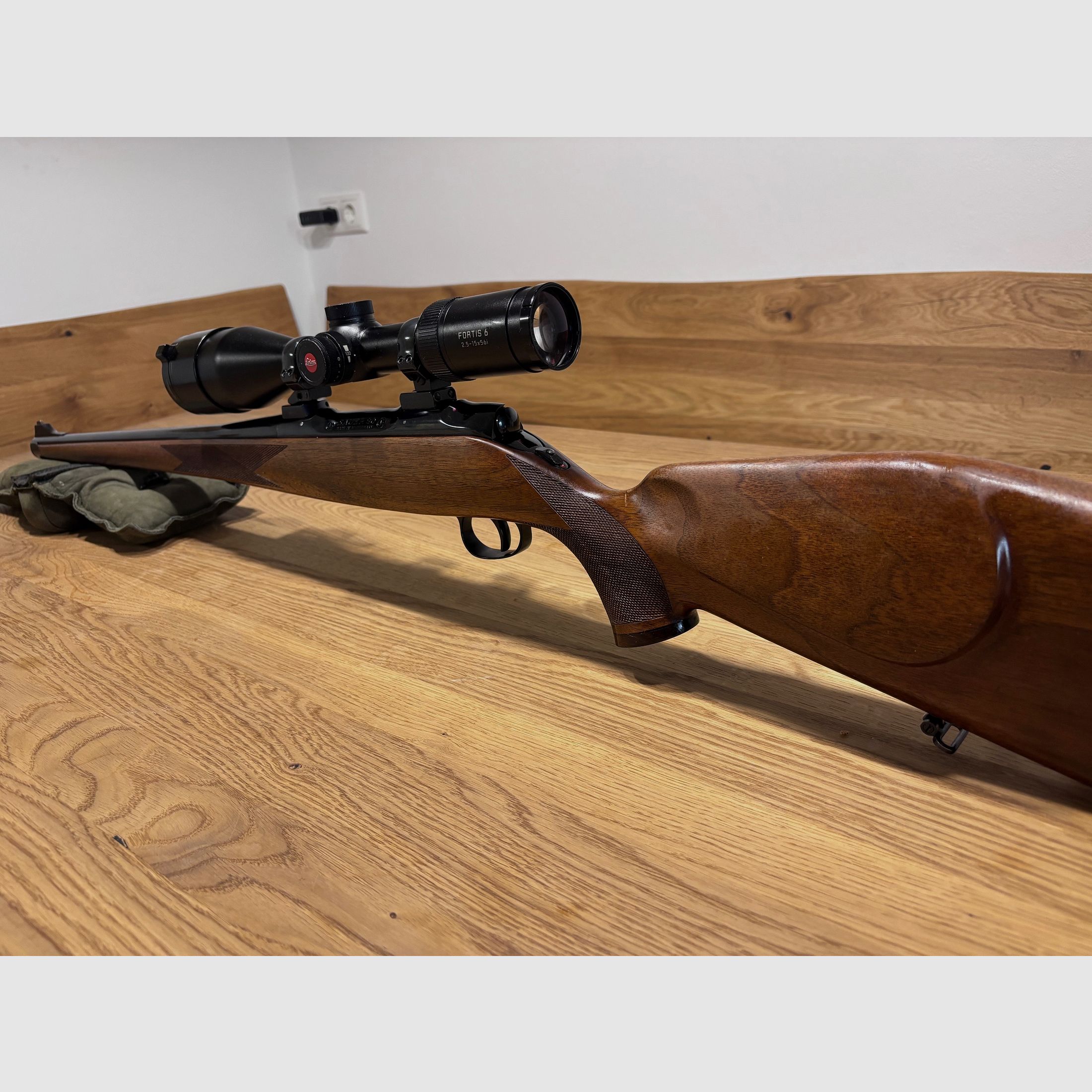 Sauer 90 Stutzen mit Leica Fortis 6 Zielfernrohr