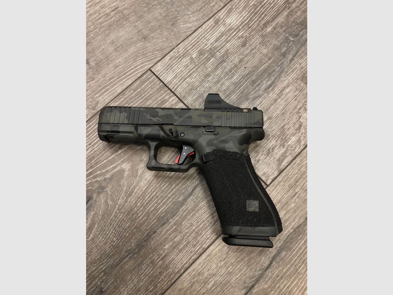 G45 Gen5 MOS / SCS / Timney / Unter Stipl / Voll MC Schwarz, Bild 1 von 2