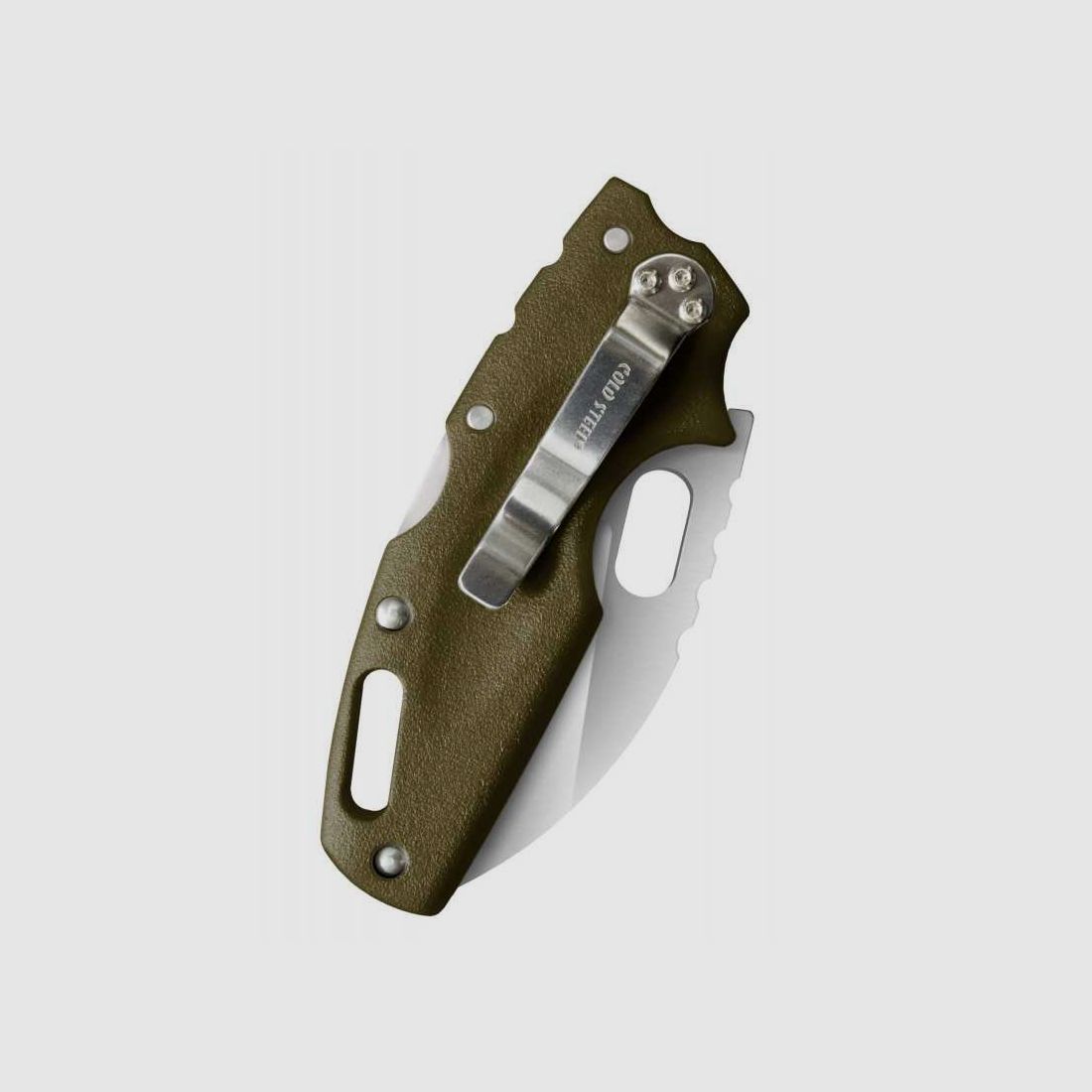 Cold Steel Tuff Lite Taschenmesser, Glatte Schneide, Olivgrün