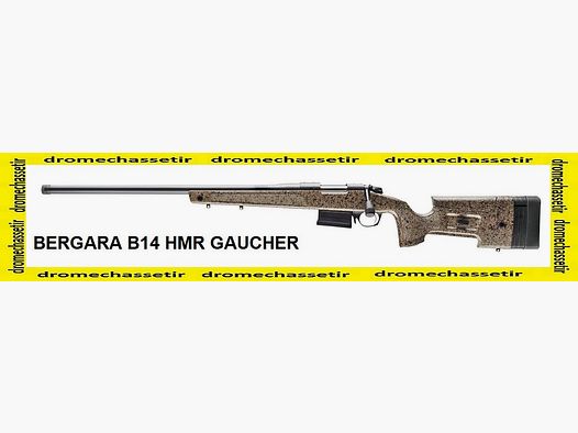 Bergara B14 HMR Repetierbüchse, Kal. .308 Win, schwerer Lauf 61 cm, gewinde 18×1, LINKSHÄNDER