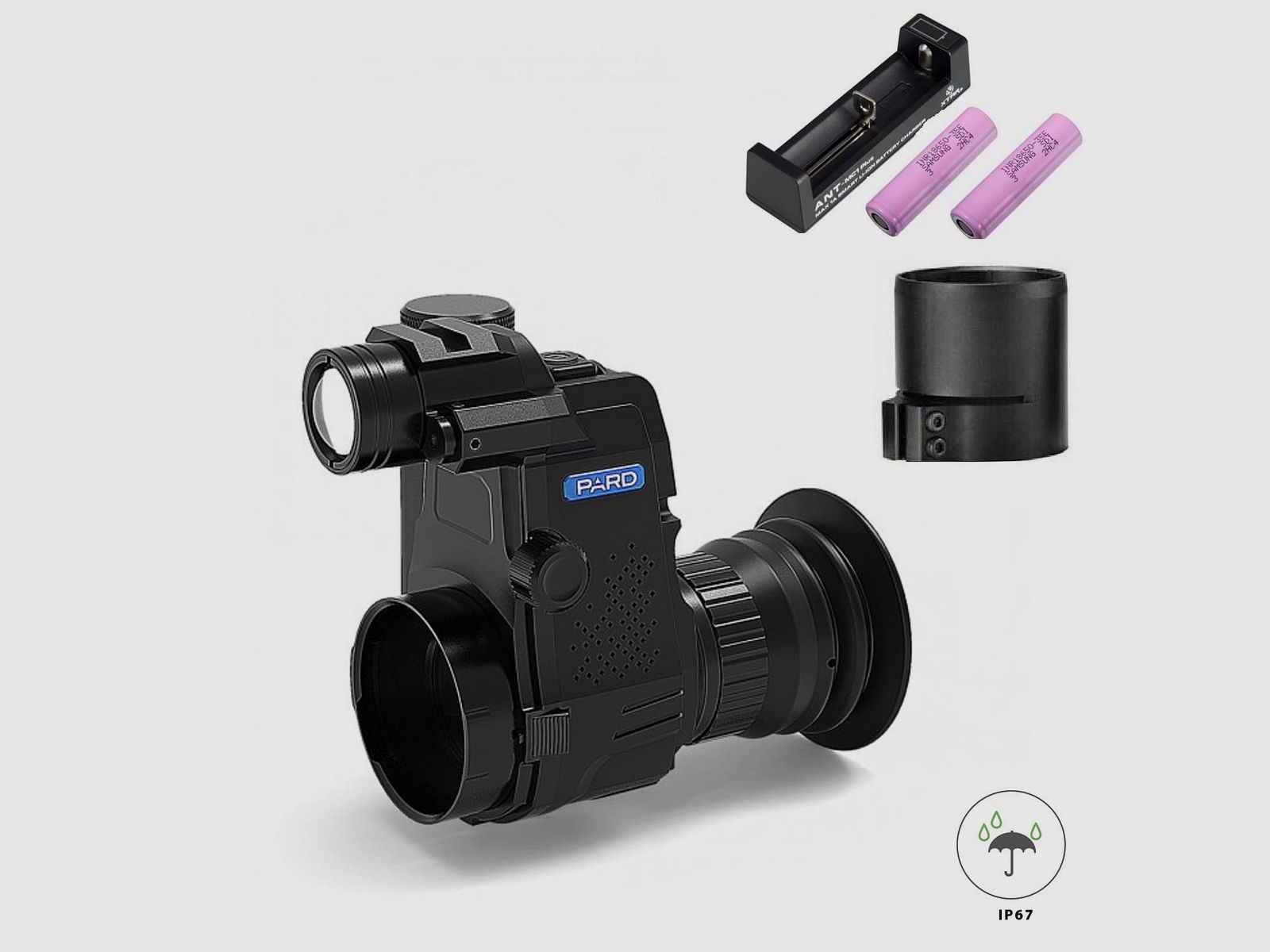 Pard NV-007S 940nm met adapter 45mm nachtkijker