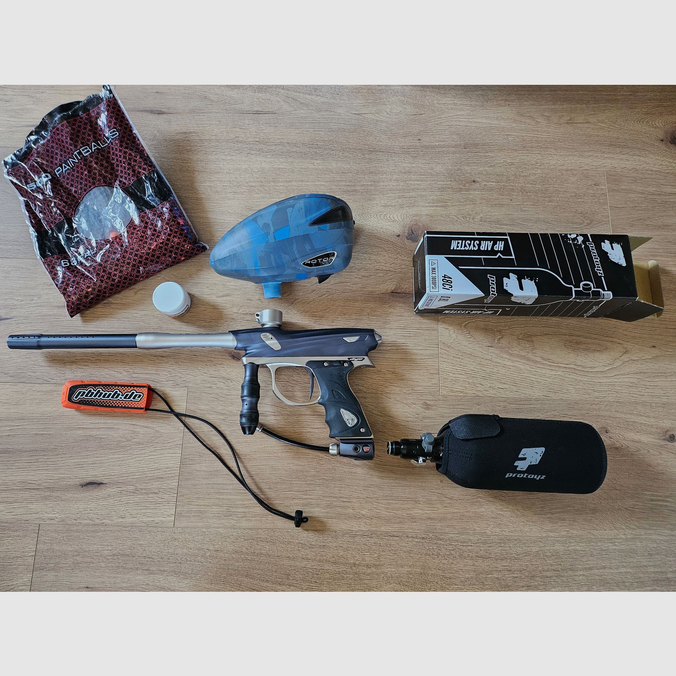 Proto Matrix Rail + Dye Rotor 1 + Zubehör