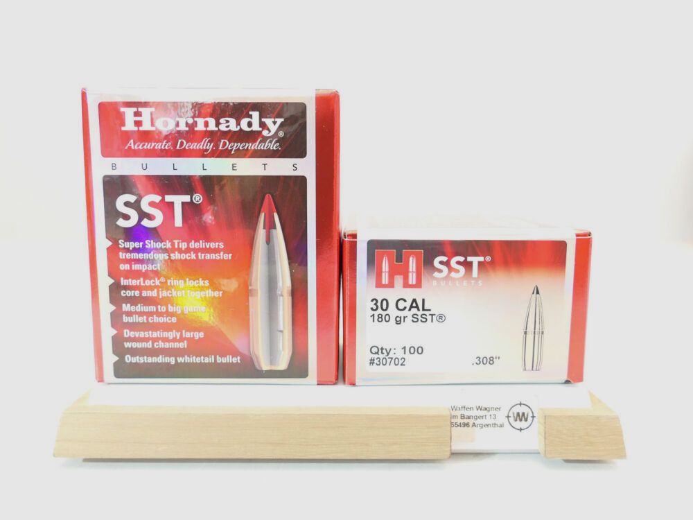 Hornady Geschosse SST 180grs