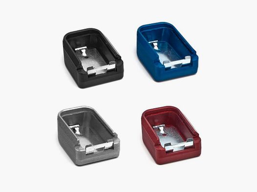 Armanov MPSS320RACE base de cargador +2 rnd Race para Sig Sauer P320, P250, Color: Azul