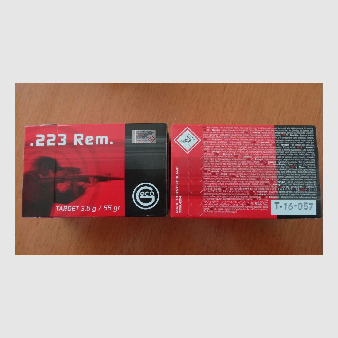Geco 1000 GECO nabojów .223 Rem. VM 3,6 grama
