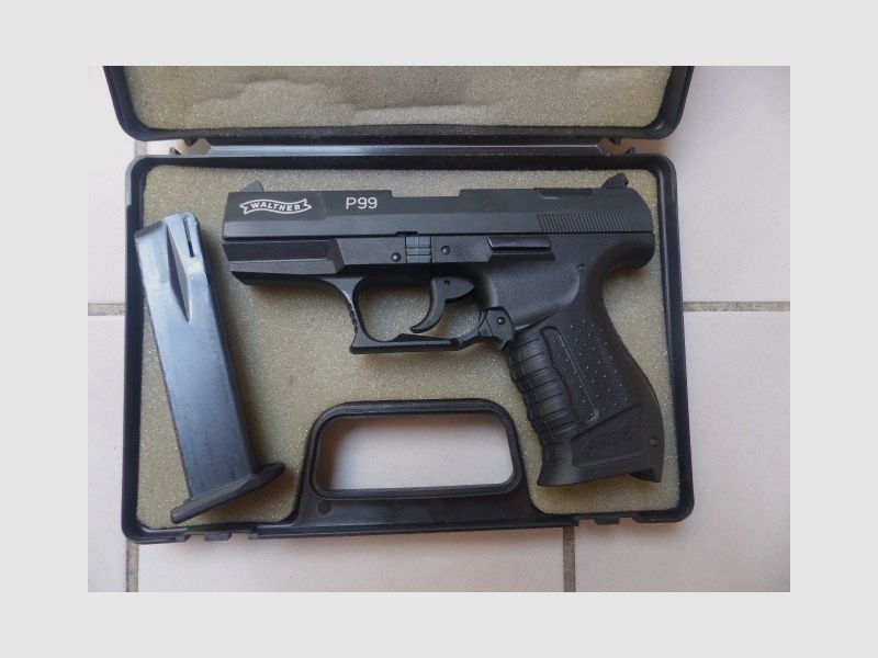 WALTHER P99 with magazine unfired