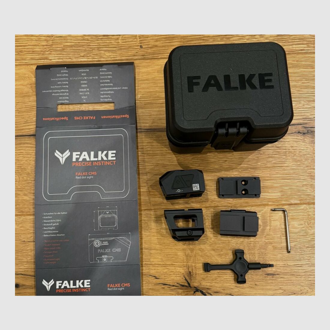 Falke CMS Reflex visor