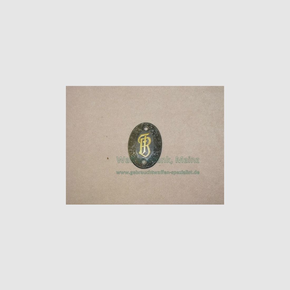 Deutsch, Herst. unbekannt Mod. Pistolengriffkäppchen