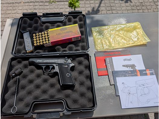 Walther Model PP cal. 9mm P.A.K. / top Zustand/ ungeschossen