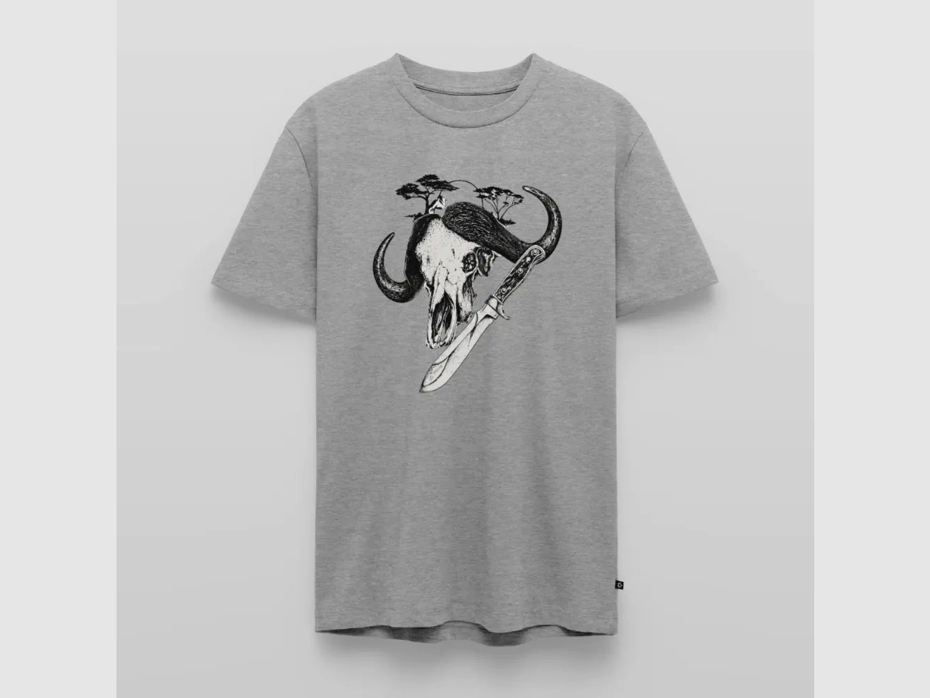 PUMA Heren Premium T-Shirt "White Hunter – Big Game"