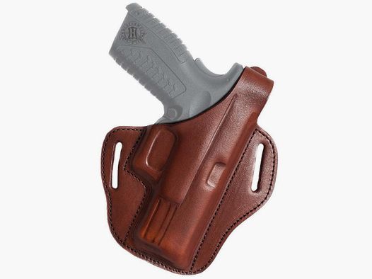 Holster mit geschlossener Mündung Rechtshänder-Schwarz S&W 3" K-Frame, Ruger/Manurhin