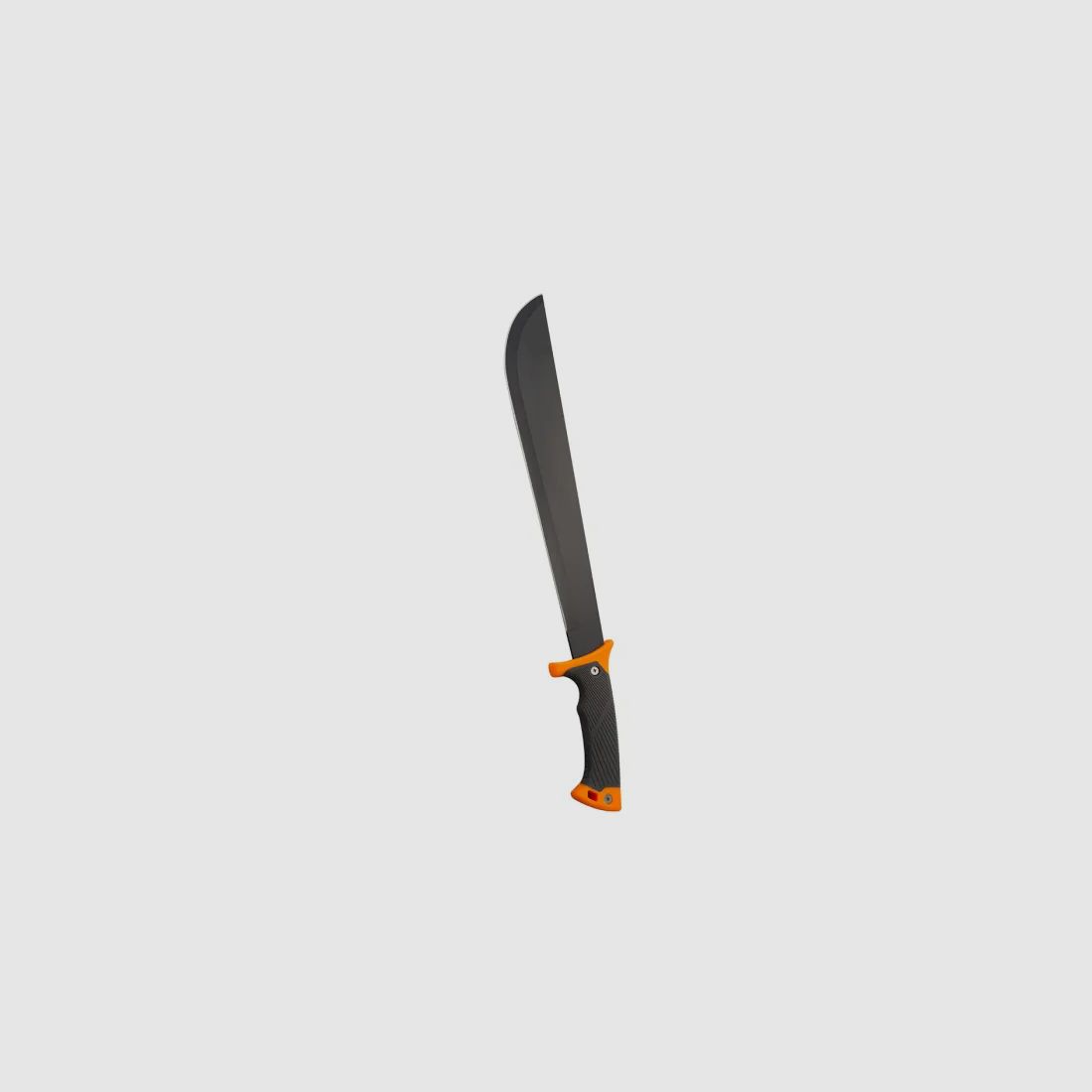 Machete Bolo con funda, mango de ABS, naranja / negro