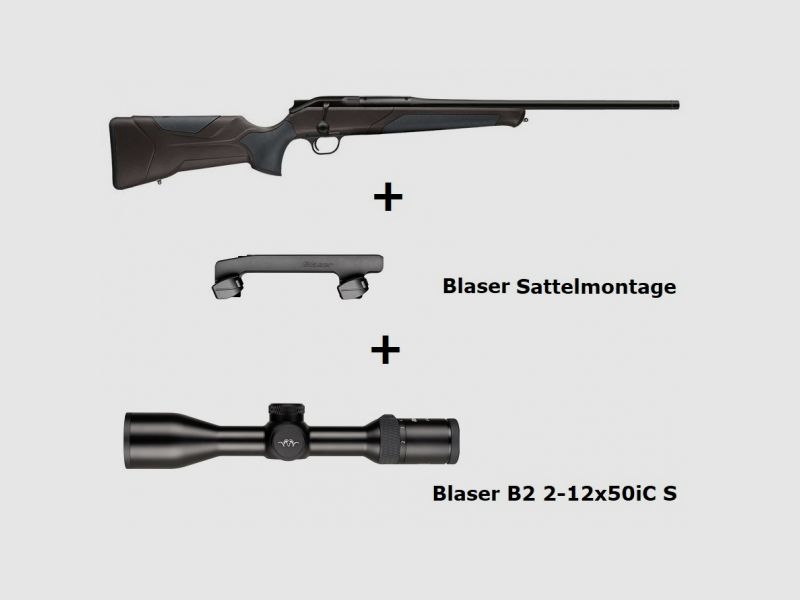 Blaser R8 Professional 2.0 (czarno-brązowy) + ... / Pakiet kompletny, zdjęcie 1 z 4