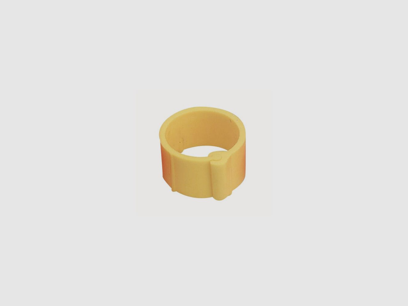 Bague jaune à clips 16 mm par 100