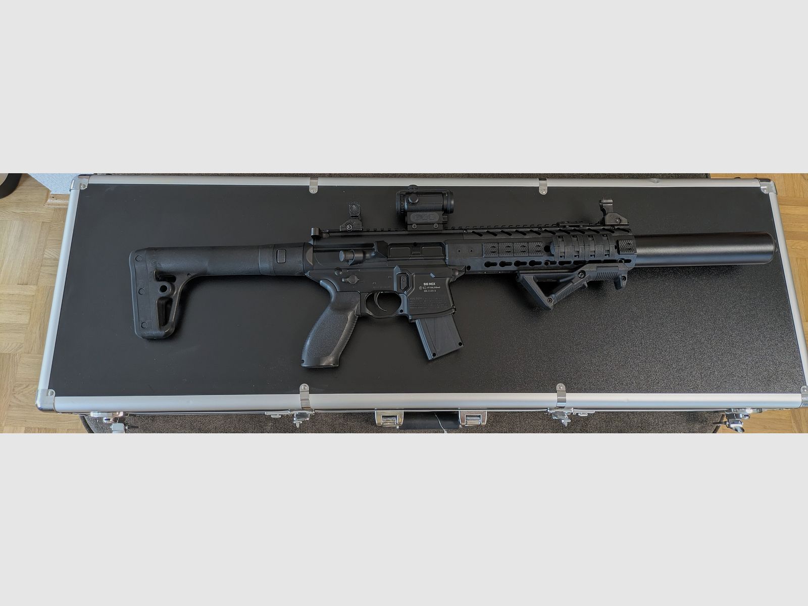 Sig Sauer MCX + Sig Sauer P226 CO2 Set Plinking Pellet Diabolo 4.5mm