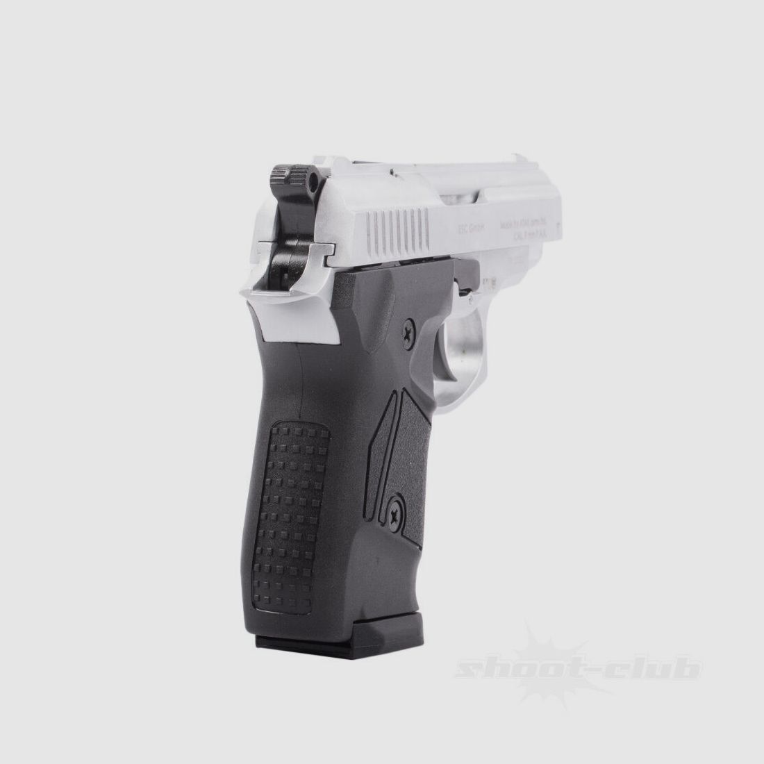 Zoraki	 Zoraki 914 matt chrom 9 mm PAK