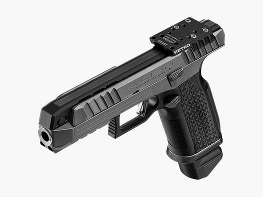 Laugo Arms Pistolet Creator 9 x 19 Szary Retro Zestaw