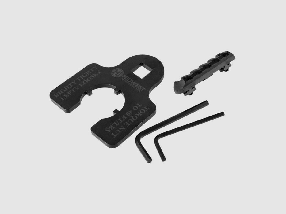 MIDWEST INDUSTRIES SLIM LINE HANDGUARDS 9,25″ M-LOK ALUMINIUM NOIR, image 6 sur 6