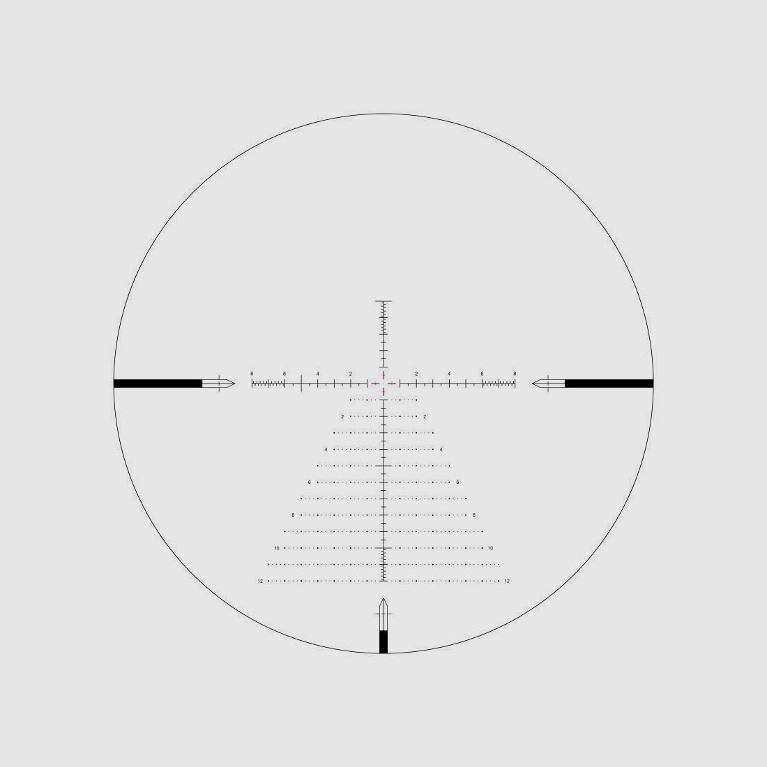 Mira EP5 5-25X56 FFP MIL VPR Arken con Zero Stop – Tubo de 34mm, imagen 3 de 5