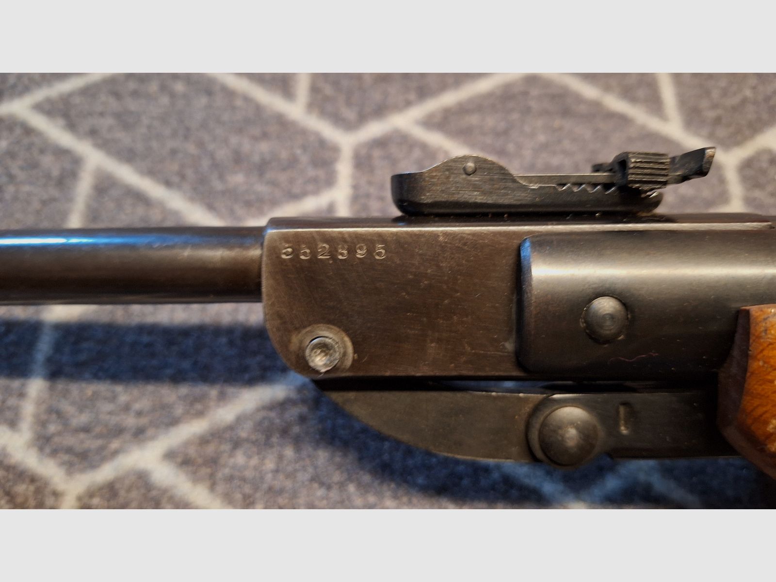 Rifle de aire modelo 303 Haenel Suhl 49cm cañón