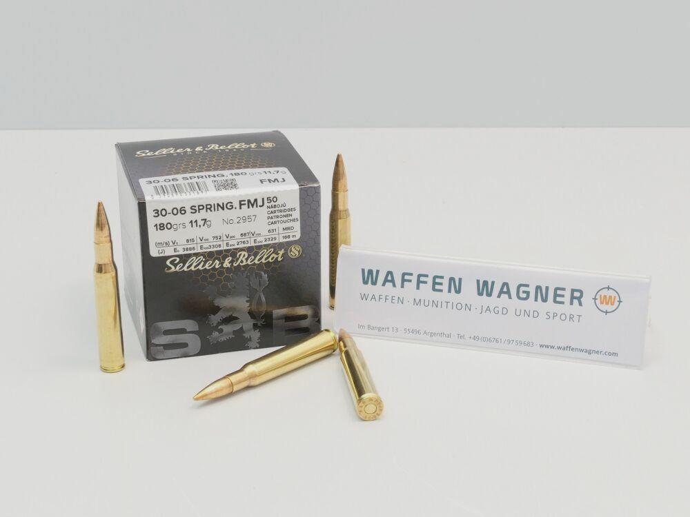 Sellier&Bellot FMJ 11,7g 180grs. à50
