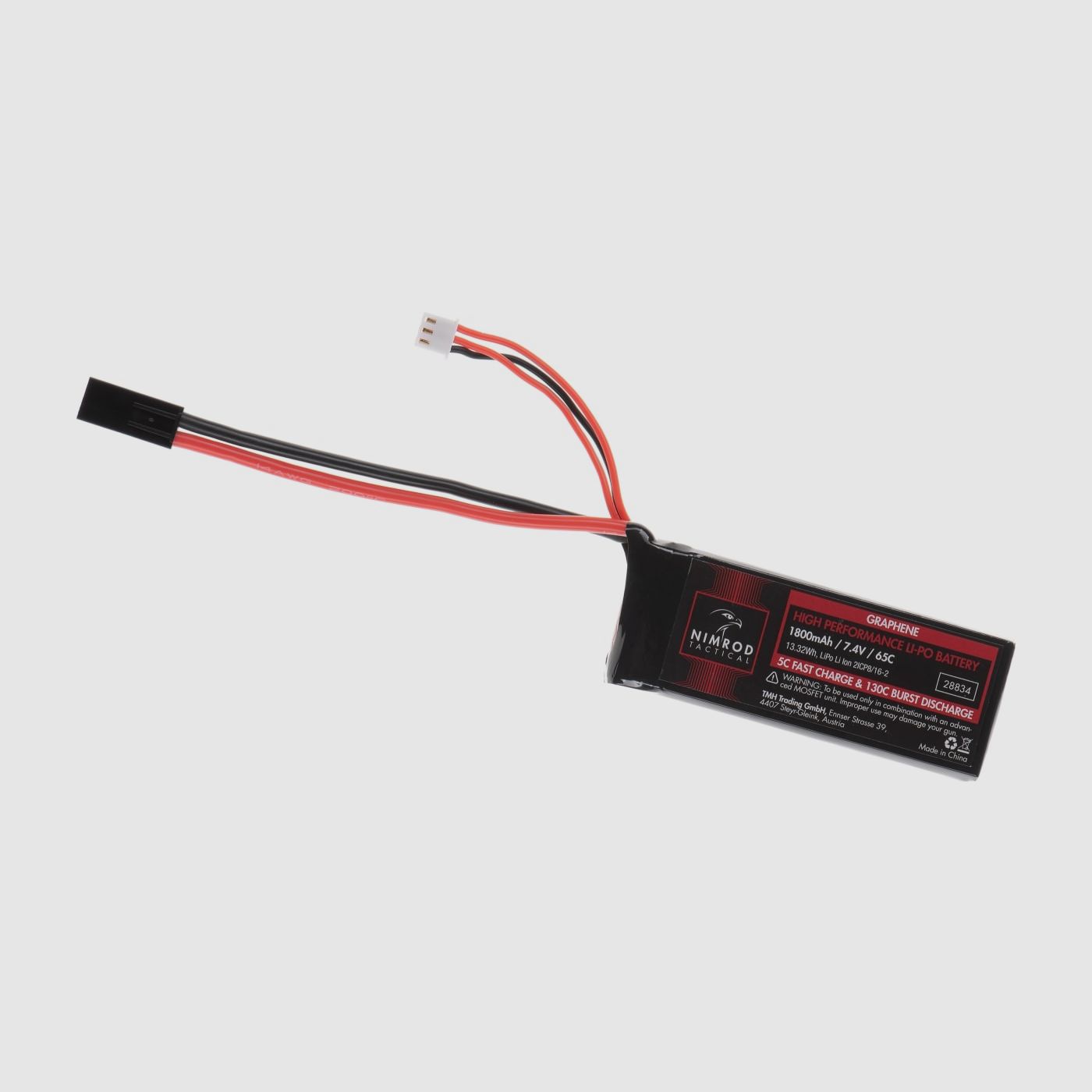 Lipo 7.4V 1800mAh 65C Graphene Mini Tamiya | Nimrod