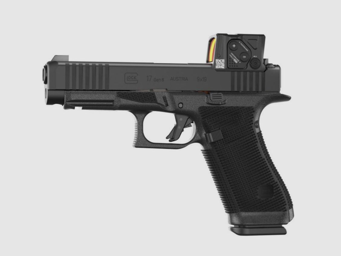 Pistole Glock 17 Gen6, A-Cut Combo, 9×19, Reflexvisier Aimpoint COA, 17 Schuss, Bild 1 von 2