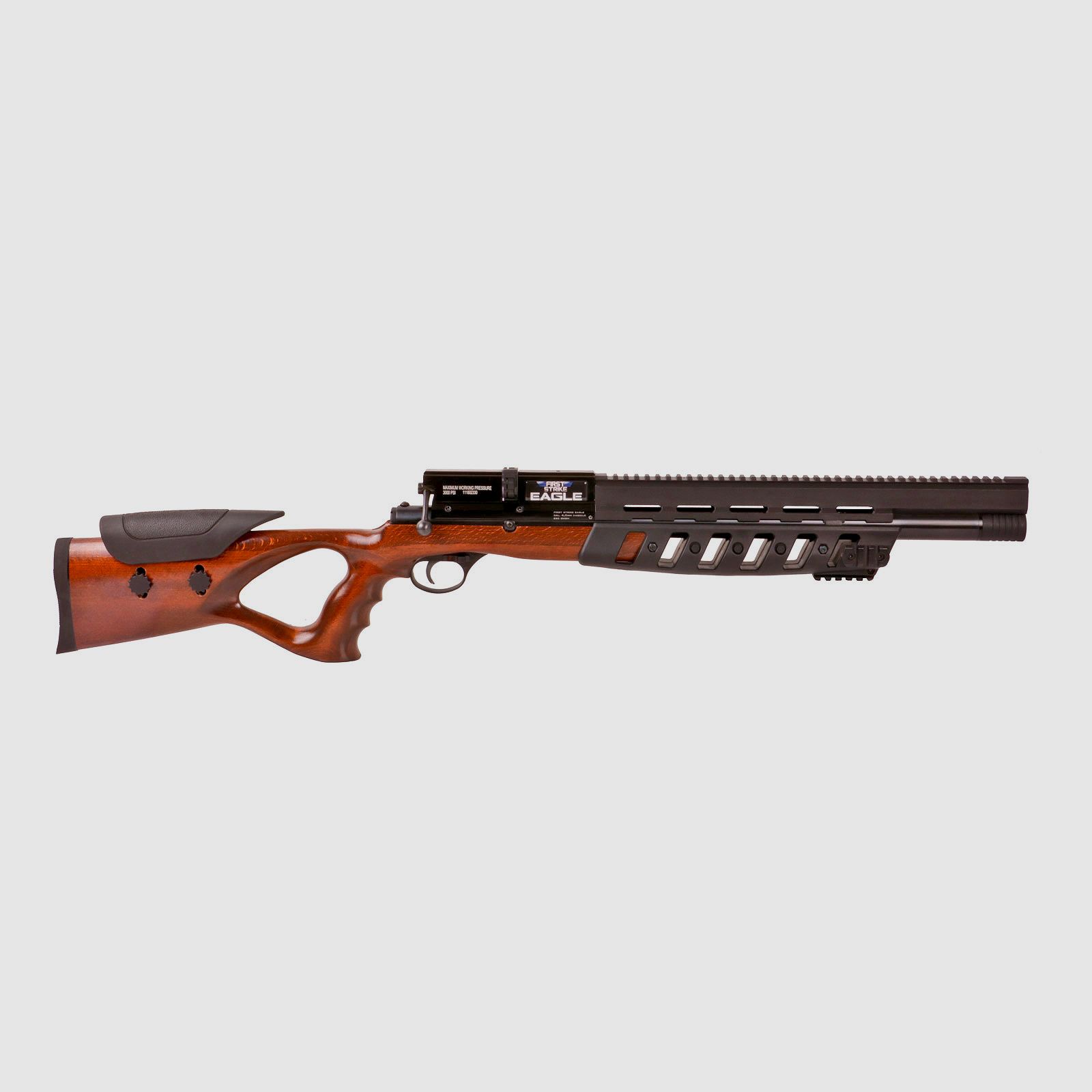 Pressluftgewehr First Strike Eagle, Holz-Lochschaft, Kaliber 4,5 mm (P18)