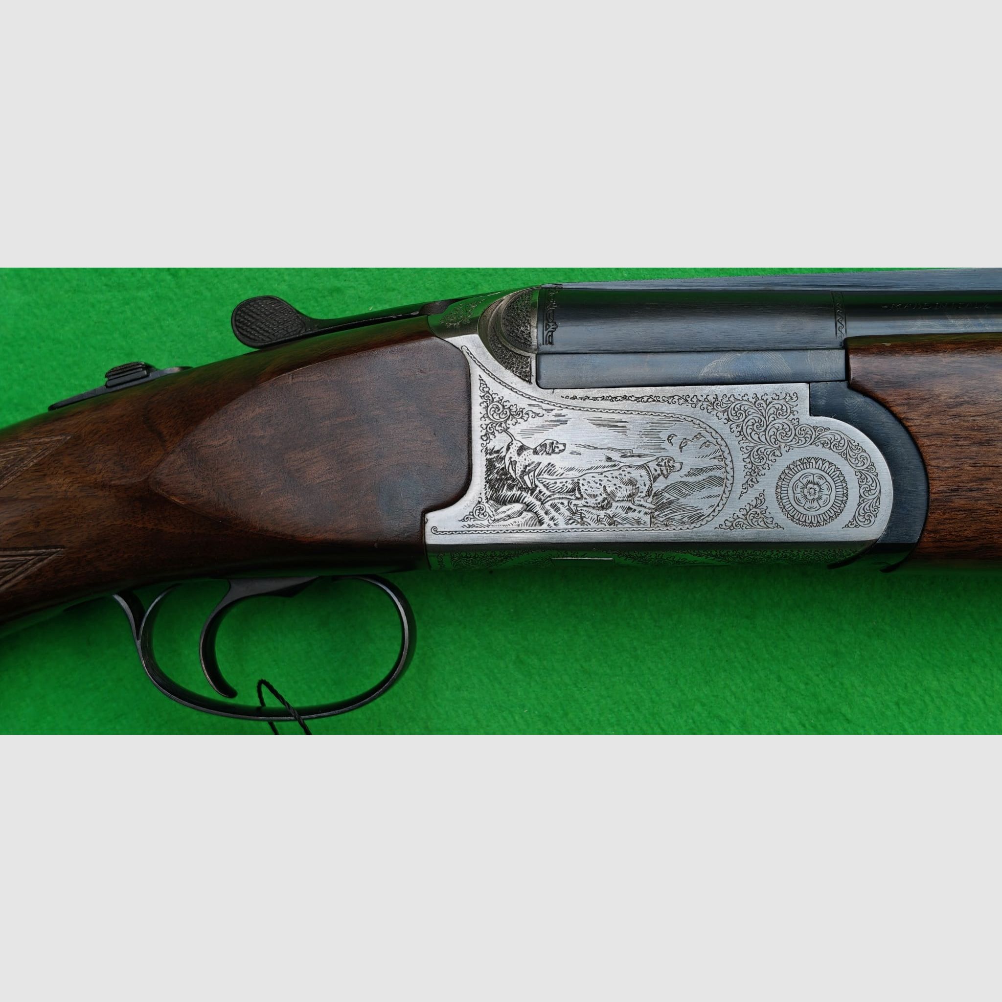 Rizzini Bockdoppelflinte selektiver Einabzug 12/70 - wie NEU