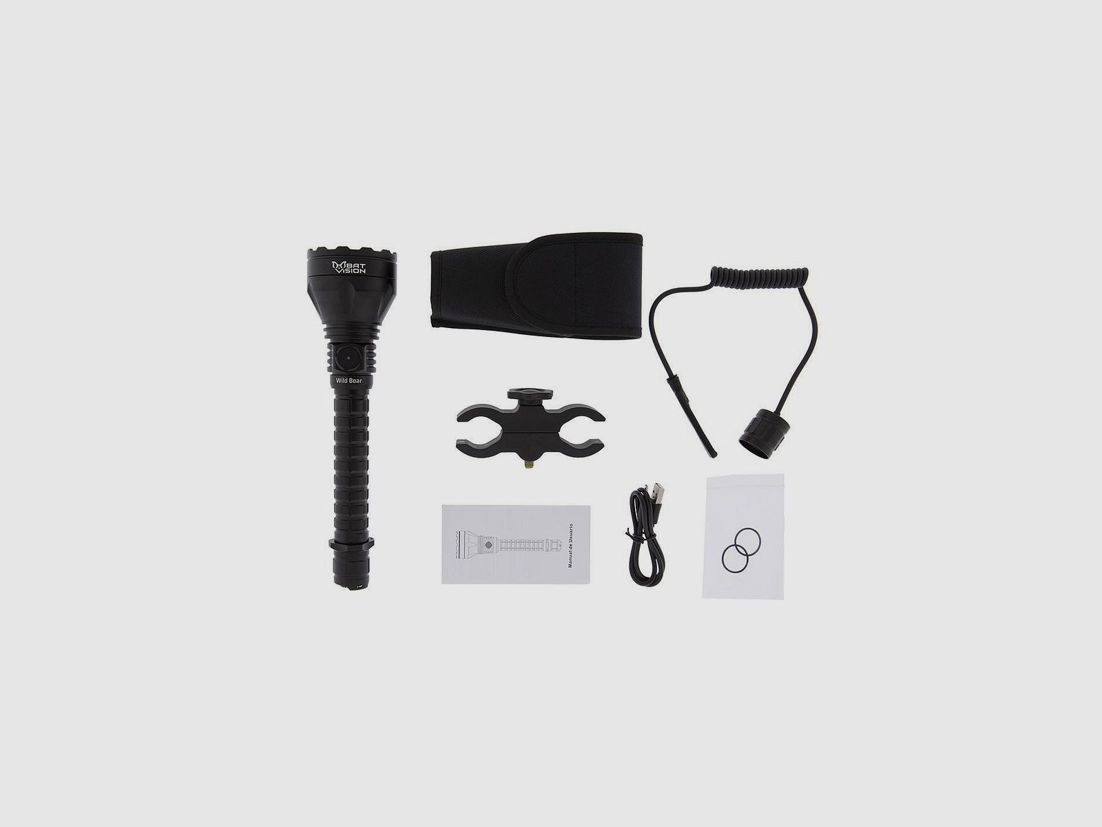 Wildschwein Taschenlampe 1,118 LUM./1,216 MT Kit Jagd, Bild 2 von 3